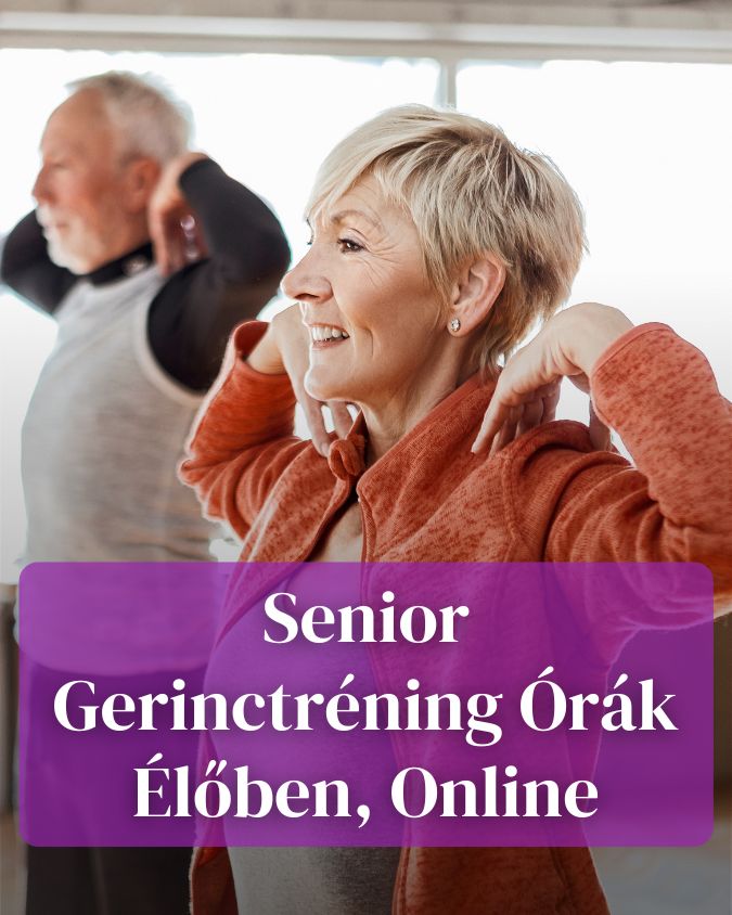 senior gerinctréning élőben online
